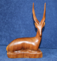 Preview: Deko / Antilope Springbock / 1950-1970er / Holz